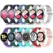 EverAct Compatible Bands for Sumsung Galaxy Watch Active/Active 2 40mm / 42mm, Gear S2 Classic/Gear Sports (20MM)(12pack Small)