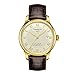 Tissot mens Le Locle Stainless Steel Dress Watch Brown T0064073626300