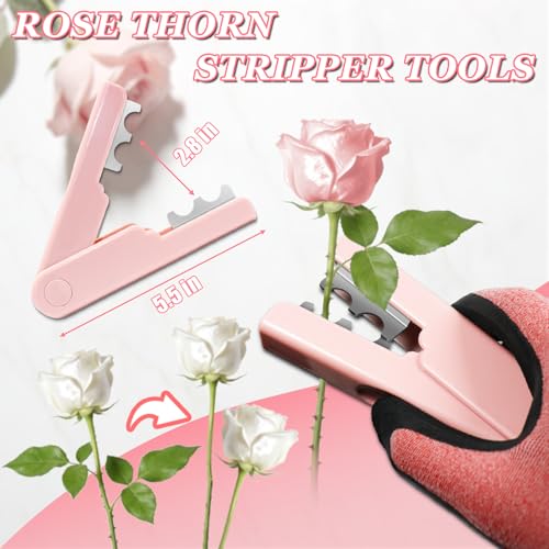 Herramienta profesional para quitar espinas de rosas miniatura 2