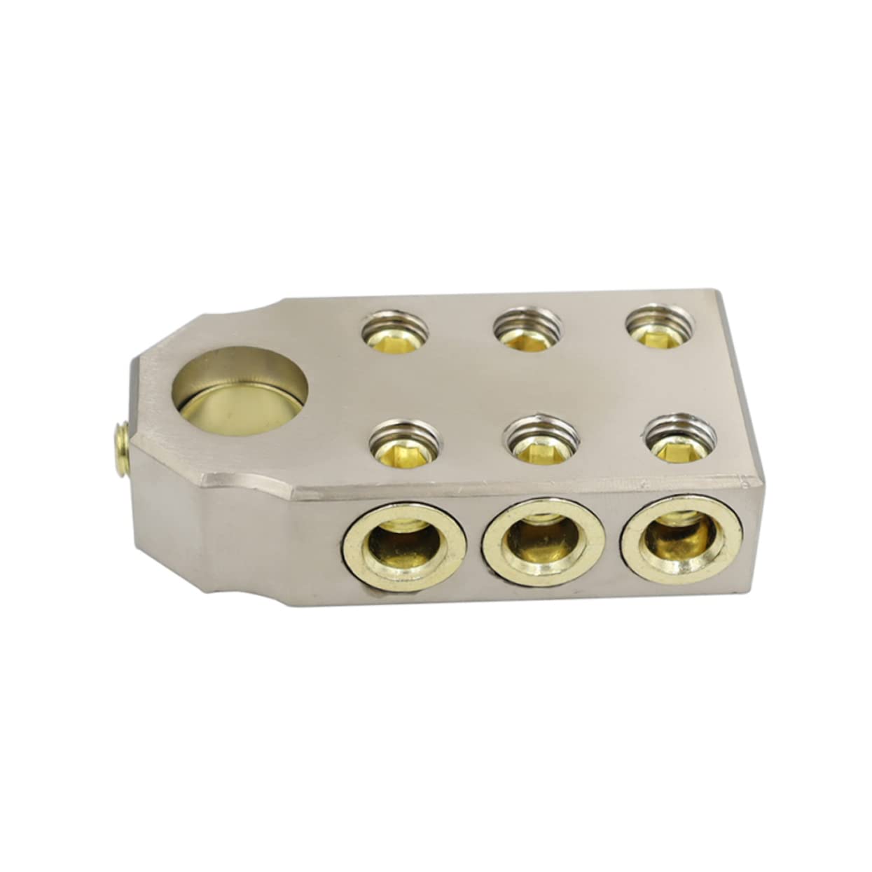 Connecteur de Borne de Batterie Automobile 1 Paire 6 Awg en Alliage de Zinc