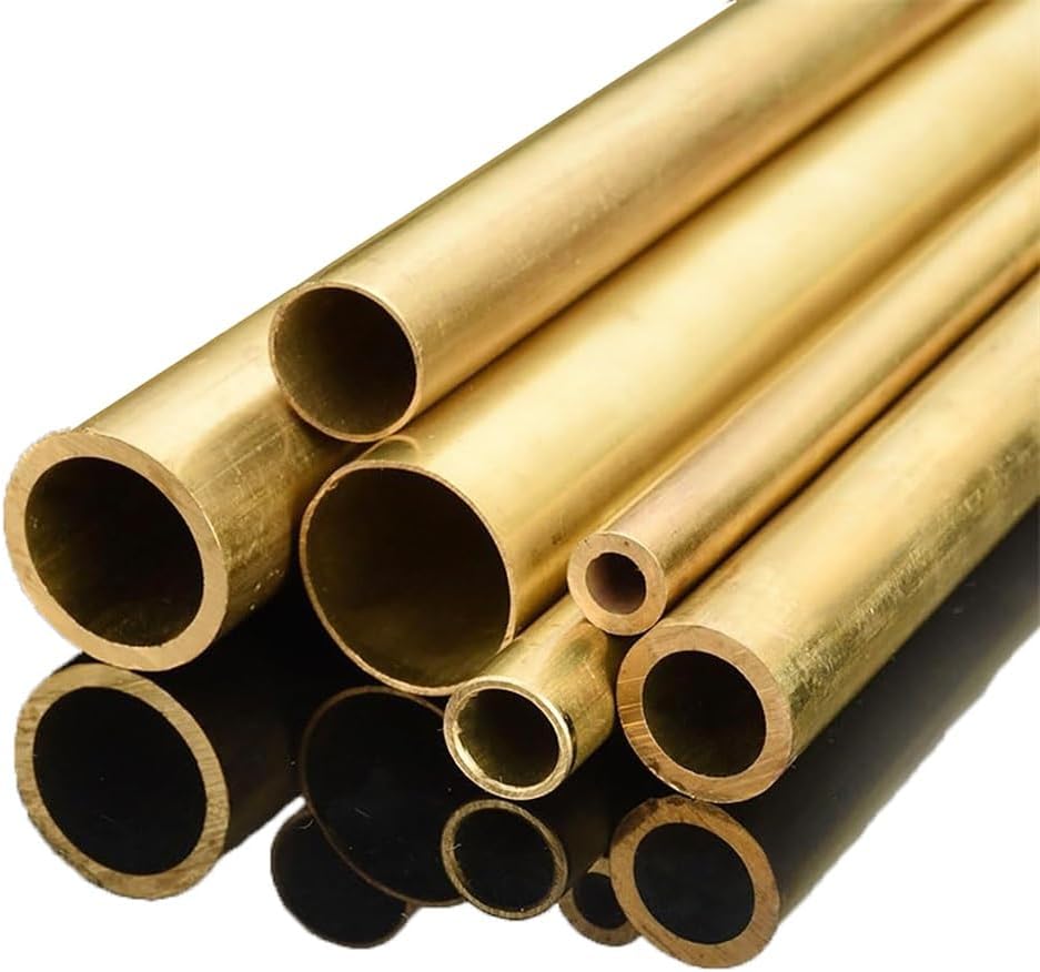 H62 Brass Capillary Tube - 500mm Hollow Industrial Tube with Multiple Outer Diameters (15-25mm) 1pcs(OD 18 x ID 16mm)