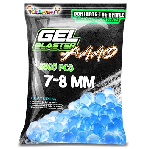 The Little Ones Gel Blaster Foam Ball Launcher Refill for Adults Age 15+ Years Above [5000 Rounds]
