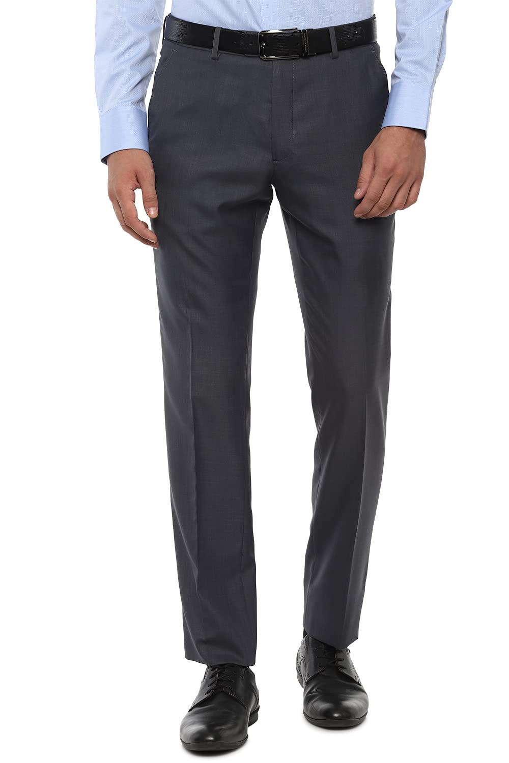 Men Regular Fit Formal Trousers