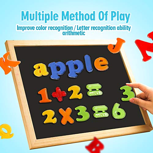 Tsyan Magnetic Letters Numbers Alphabet Fridge Refrigerator Magnets Colorful Abc 123 Montessori Educational Toys Learning Spelling Counting Uppercase Lowercase Math Symbols For Kids Toddlers 3+ Years… #TOP5