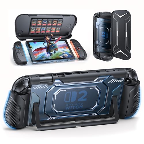 FASTSNAIL Switch 2 Étui de Protection avec Cadre Central en TPU attaché