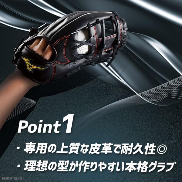 Amazon | 野球 ミズノ 少年用 ジュニア 軟式グローブ グラブ Mz Softer