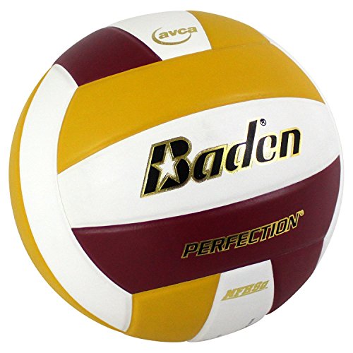Image of Baden | Perfection | Premium Leather | Indoor Official Game Volleyball | 13U to College | Official Size + Weight | NFHS + AVCA Approved