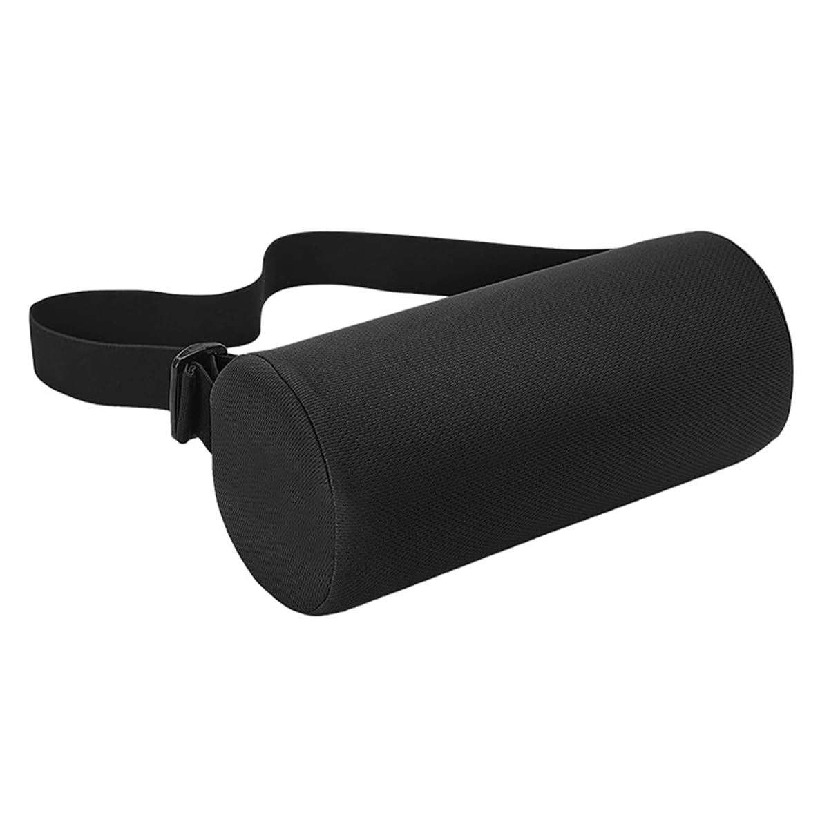 Sarini Almohada Lumbar rodante Multifuncional con Soporte Lumbar cilíndrico Ajustable, Almohada cilíndrica pequeña, cojín de Asiento Lavable y Transpirable para Oficina, Coche y sofá