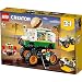 LEGO Creator 3in1 Monster Burger Truck 31104 Building Kit, Cool Buildable Toy for Kids, New 2020 (499 Pieces)