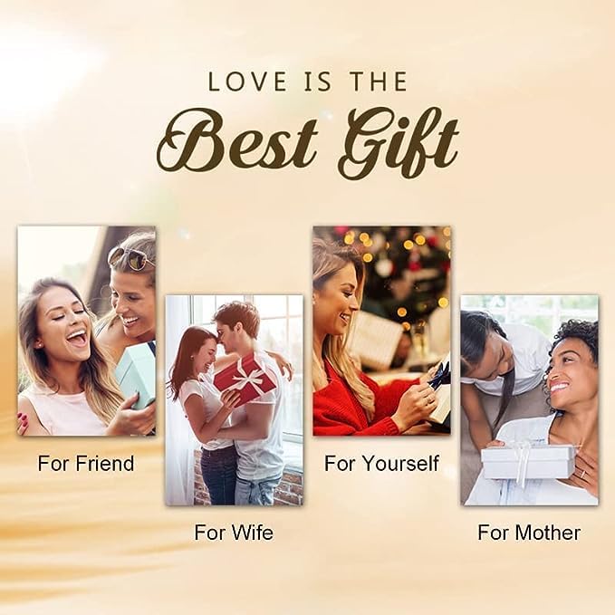 Bezel-Set Moissanite Necklace in 14K Gold,Dainty Heart Shape Moissanite Pendant Necklace,Memorable Jewelry Gift - Image 6