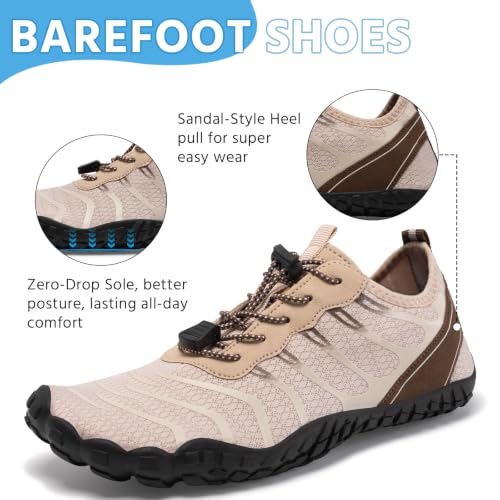 Image of 2026 New Barefoot Shoes for Women Mens,Hiking Barefoot Shoes Womens Footwear,Comfortable & Non-Slip Barefoot Vitality Shoe Women's Athletic Footwear,Wide Toe Box Water Shoe for Women Men