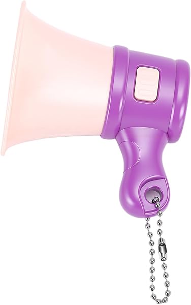 Topiky Mini Megafono Giocattolo, Regali Divertenti Cambia Voce a Bocca Forte, Amplificatore Portatile per Registrazione Musicale, Altoparlante Megafono Sirena e Giocattolo Portatile con Suono Chiaro - 2