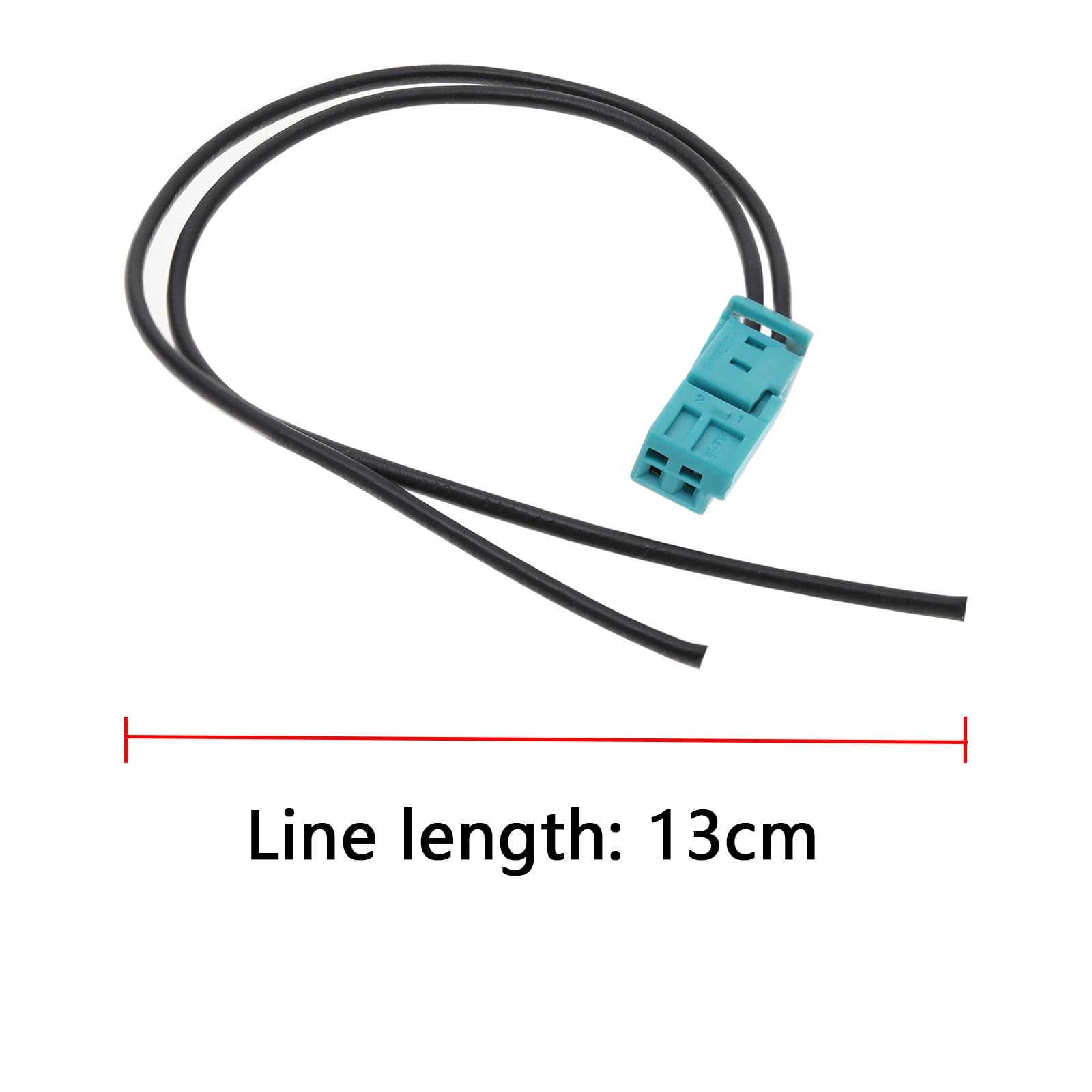 Amazon.com: eMagTech 2Pcs 2 Pin Female Repair Cable Replacement  