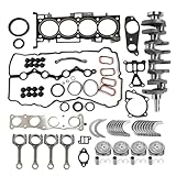 INGKAN G4KJ 2.4L Engine Overhaul Rebuild Kit Fits for Hyundai Santa Fe 19-20/ Sonata 15-19/ Tucson 18-21, Kia Optima Sonata Sportage 16-20 2.4L DOHC Replace OE 23111-2G200 21443-25000 22224-2G000