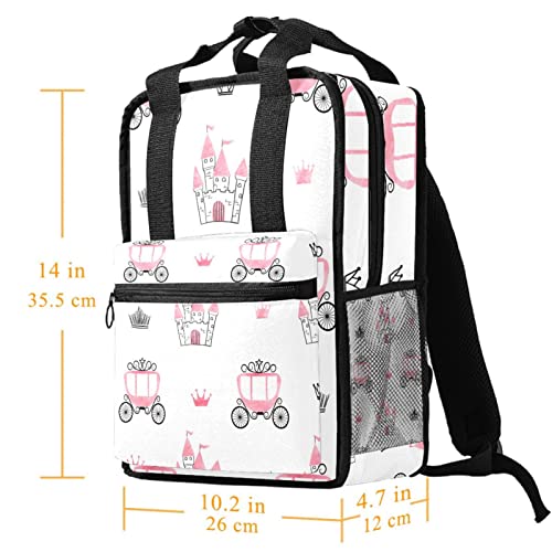 Cartable pour filles compact 35.5 cm pour éviter le mal de dos - 5