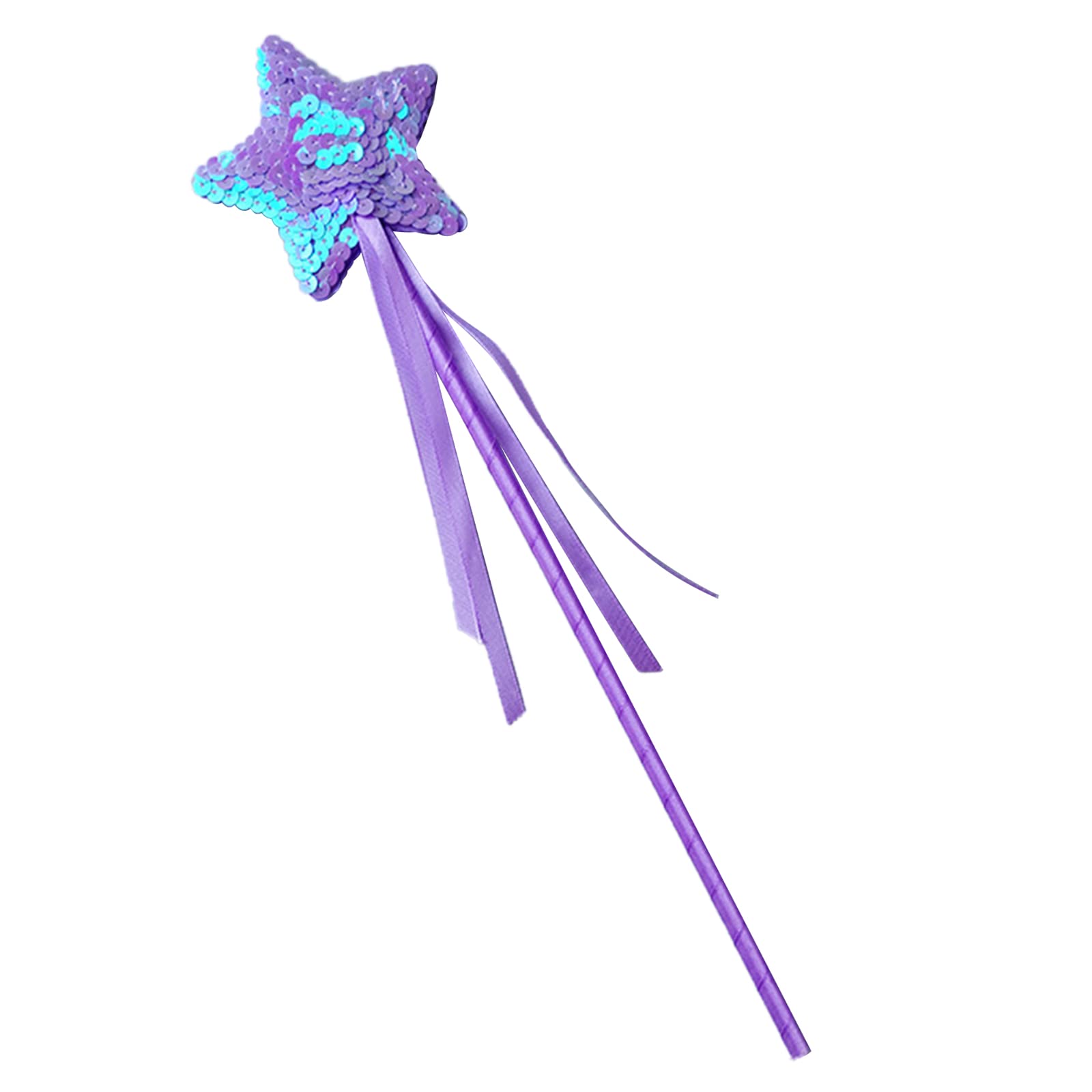 NLAIOUSL Stick Star Sequins Cosplay Props Fairy Star Sequins Wand Ornament for Kid Children Handheld Props Accessories