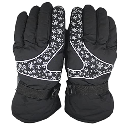 Gants de ski pour femme doublés et protecteurs pour sorties de snowboard et cyclisme