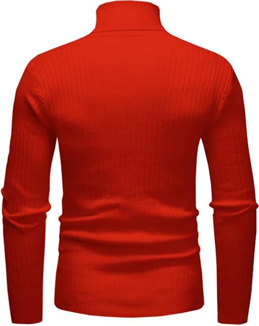 Amazon.com: Betusline Jersey de cuello alto para hombre, S : Ropa, Zapatos  y Joyería