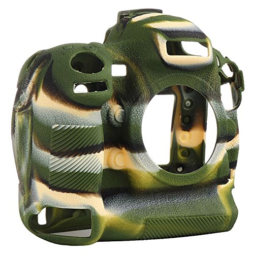 Housse silicone Nikon D4 D4S étui protection appareil photo reflex camouflage