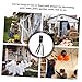 Halloween Outdoor Ghost Windsock Flag Eye Catching Decorative Halloween Supply for for Porch and Celebrations Lightweight and Versatile Design for All Occasions
