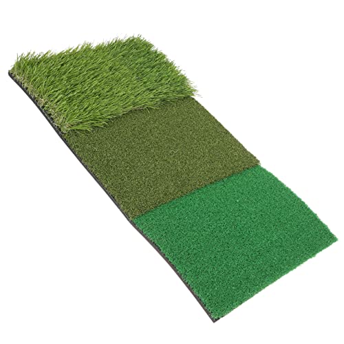 Generic Realistic Golfing Practice Mat Golfs Hitting Mat Artificial Turf for Indoor Golfing Sessions