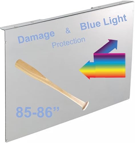 Miniatura 11 de VizoBlueX 23-24 Pulgadas Filtro Anti-Luz Azul para Monitor de Computadora. Protector de Pantalla Panel 21.5” x 13.0 Bloquea Luz Azul para Monitores
