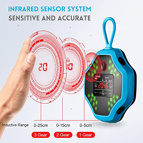 Contador eletrônico de treinamento de salto em altura Contador de reação de treinamento infantil Rea