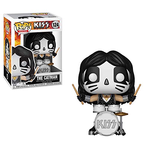 FunKo Pop! Rocks: KISS Collectible Vinyl Figures, 3.75" (Set of 4)
