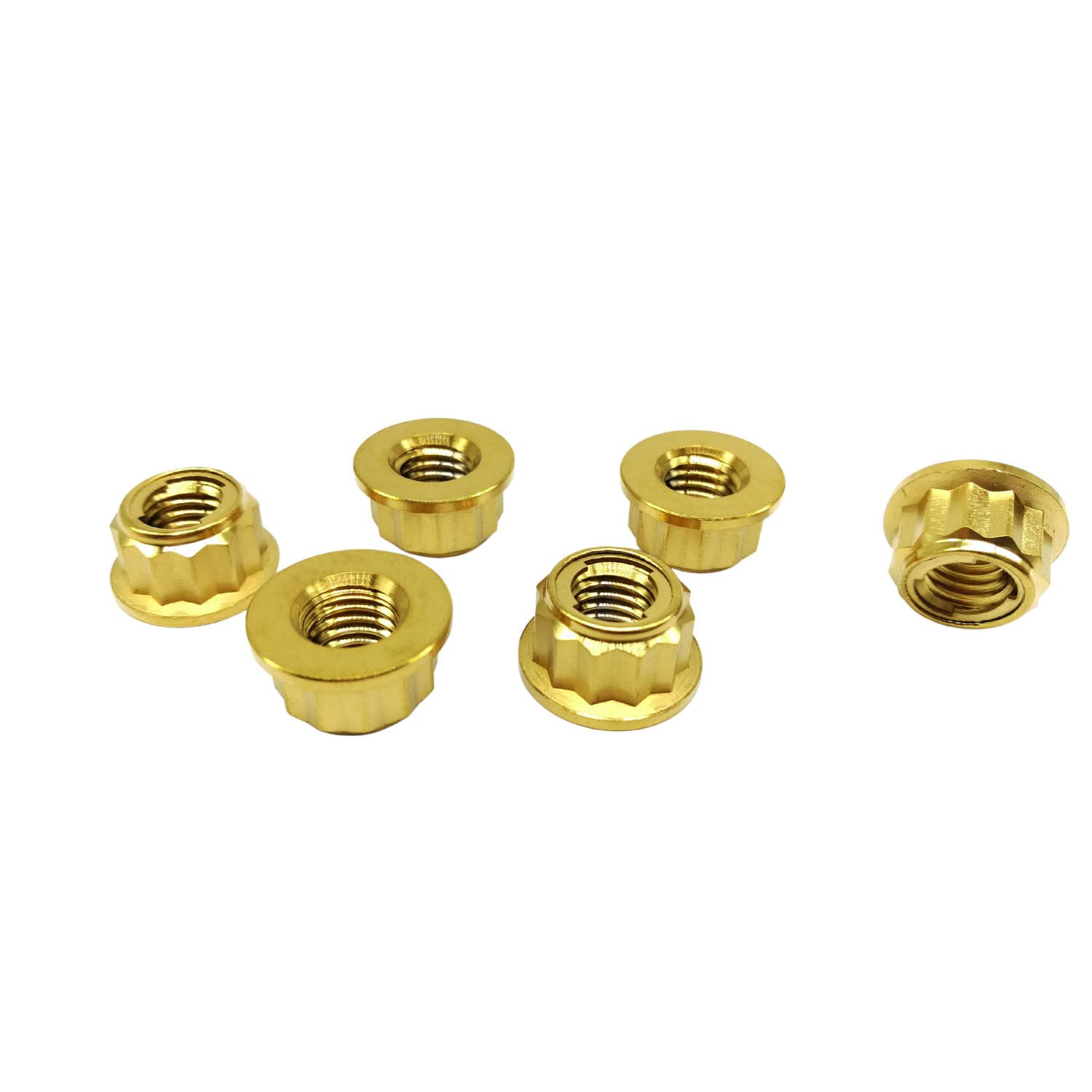 Dadi Bloccaggio Pignone In Titanio M14x1.5 (2pz) – Leggeri E Forti Per La Tua Moto!