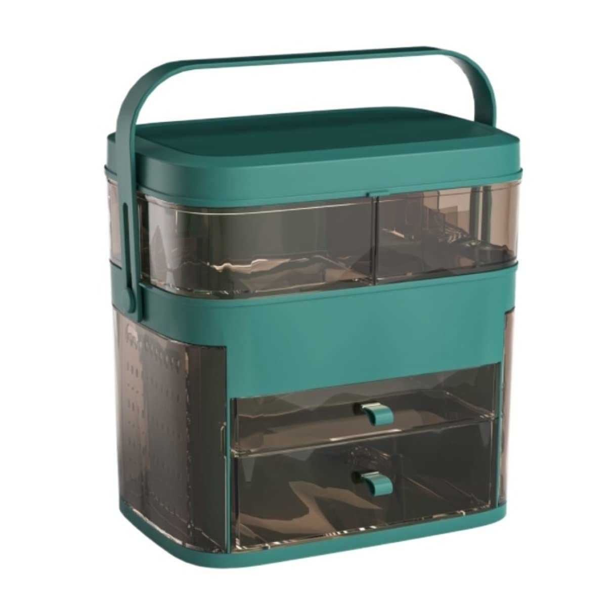 Organizador Cosméticos Organizador de Maquillaje Caja De Almacenamiento De Cosméticos De Escritorio, Tocador, Lápiz Labial, Producto Para El Cuidado De La Piel, Organizador De Maquillaje Estante de Ma