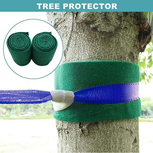 Slsy Ninja Obstacle Course for Kids, 40ft Slackline Hanging Monkey Bar with Climbing Ladder, Kids Warrior Training Equipment 440lb Capacity