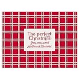 Hallmark Channel Oversized Sherpa Blanket, 60' x 80' (The Perfect Christmas) Gift for Fans