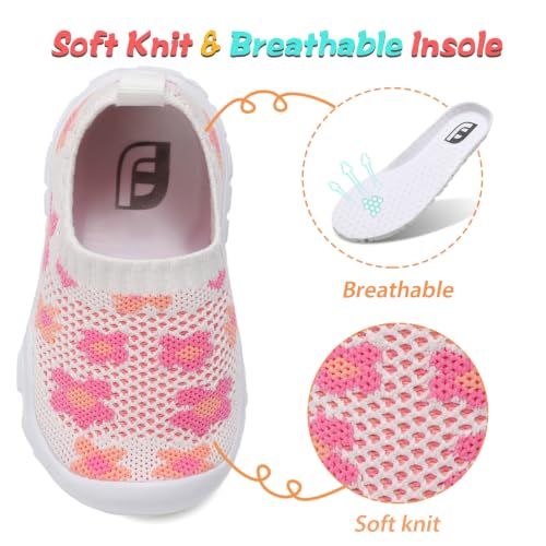 Image of JOINFREE Toddler Boys Girls Sneaker Slip On Shoes Kids Lightweight Breathable Walking Shoes