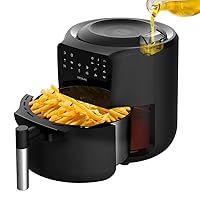 Cecotec Friggitrice ad Aria Cecofry Rain. Air Fryer 1500 W, Capacità 5,5 L