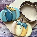 LILIAO Thanksgiving Pumpkin Cookie Cutter - 3.4 x 2.9 inches - Stainless Steel