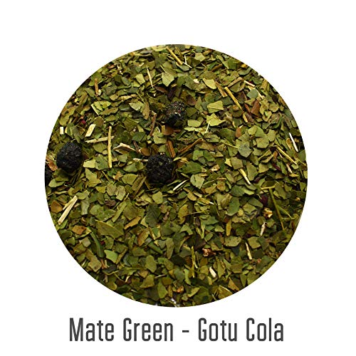 Mate Green Mate Tee Set 500g | 10 Beutel mit je 50 Gramm brasilianischem Mate Tee | Früchte- und Kräutermischung | Kaffee Alternative | Anregender Mate Tee