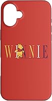 Vista 23 de Funda de texto simple para iPhone 13 Pro Max Disney Winnie The Pooh Winnie