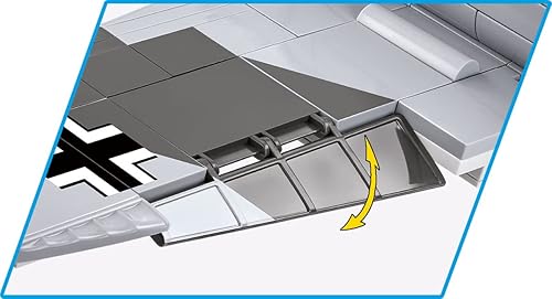 Miniatura 6 de COBI Colección Histórica WWII FOCKE-WULF FW 190 A-3 Avión, pequeño
