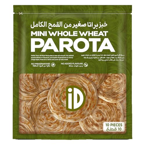 iD Fresh Mini Whole Wheat Parota 10 pcs