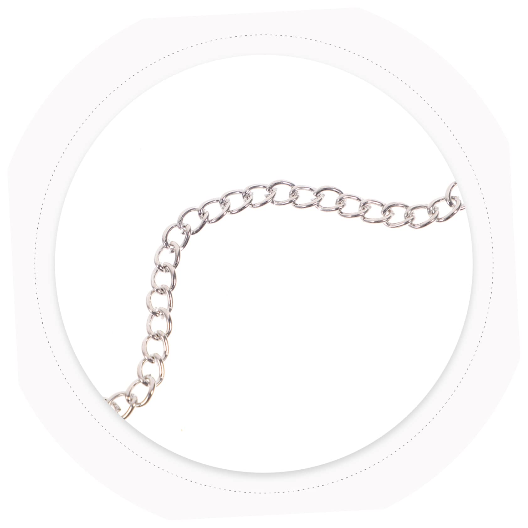 5pcs Pocket Watch Chain Fob Watches Chains Wallet Men Suit Vest Chain Poster Suit Chain Fathers Day Watch Merch Chain Belt Pant Token Accessories Plush The Chain Silver Metal