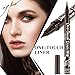 Triple Pack of Vegan-Approved Hypoallergenic Liquid Eyeliner Pens, Tattoo Effect, Quick Dry, Waterproof, Smudgeproof, Long-lasting & Felt Tip Eyeliner pen: Precision Beauty for Women (Dark Brown)