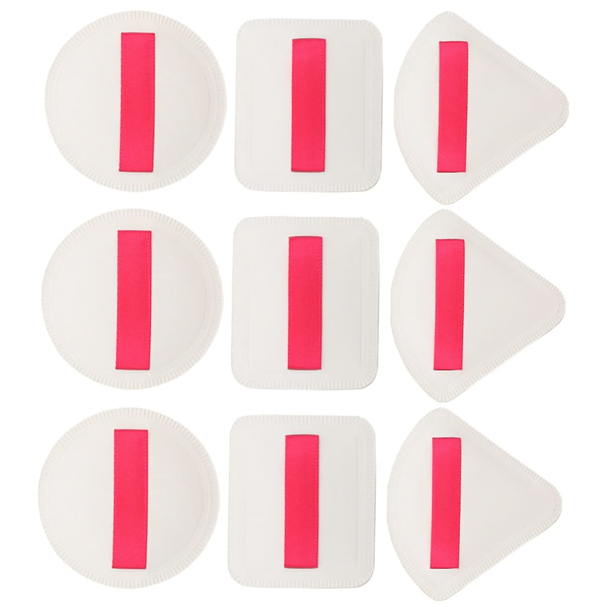 Healeved Beauty Makeup Puff Pcs Round Cotton Pads Face Powder Puff for Women Girls Soft Sponge for Foundation Cream