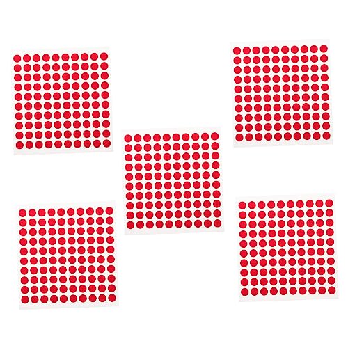 HAPINARY 5 Sets Double-sided Nail Tape Nail Display Stand Strip Nail Adhesive for Nail Salons Personal Use