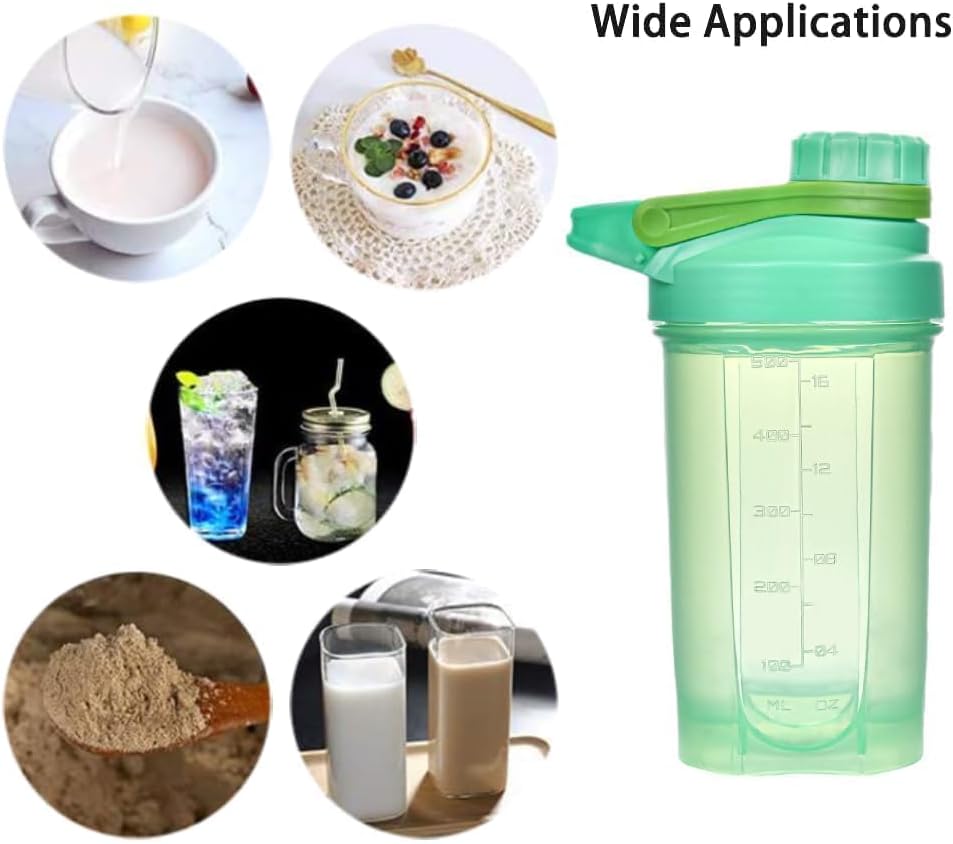 Miniatura 2 de Shaker Bottle en negro oscuro con elegante diseño mecánico (tapa giratoria bloqueable antifugas fijo con brazo delgado, bucle moden grande), cuerpo