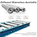 Set of 5 Heavy-Duty Industrial Conveyor Rollers - 2.4