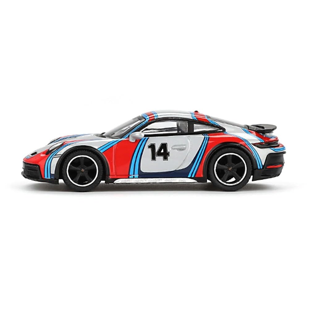 1:64 Diecast Model Car Compatible with Porsche 911 Dakar “Rally