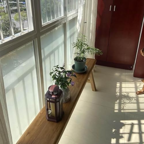 Image of Solid Entrance 120 Cm Long Setting Bench, Wood Bench for Living Room | Hallway Furniture | Solid Wood Sitting Chair for Home (L 39.4 inch x W 10.3 inch x H 17.8 inch)