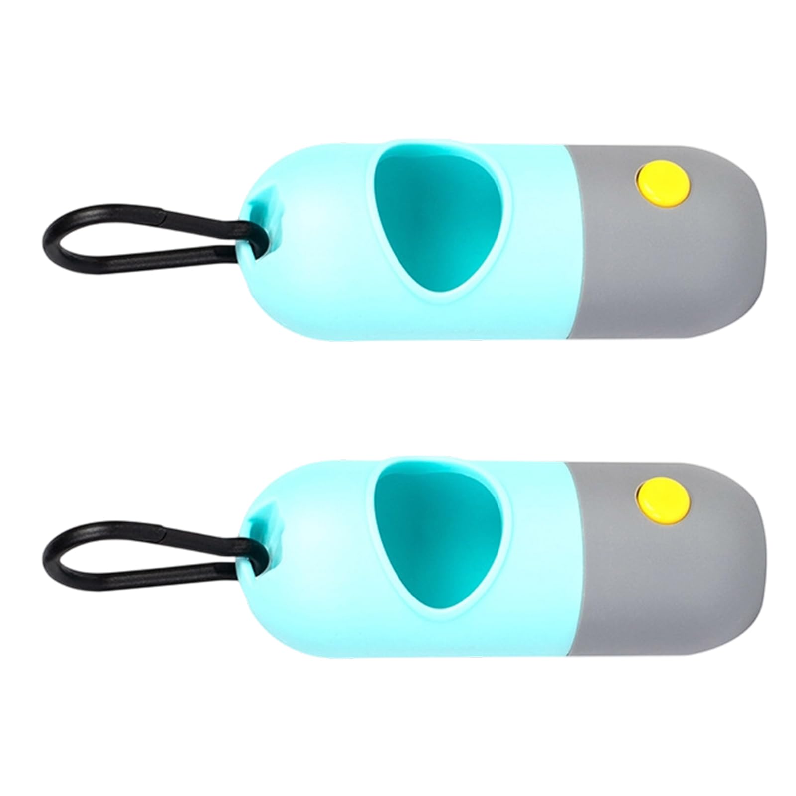YUXITA LED Illuminated Dog Poop Bag Dispenser for Safe Nighttimes Dog Walks Ensuring Pet and Easy Bag