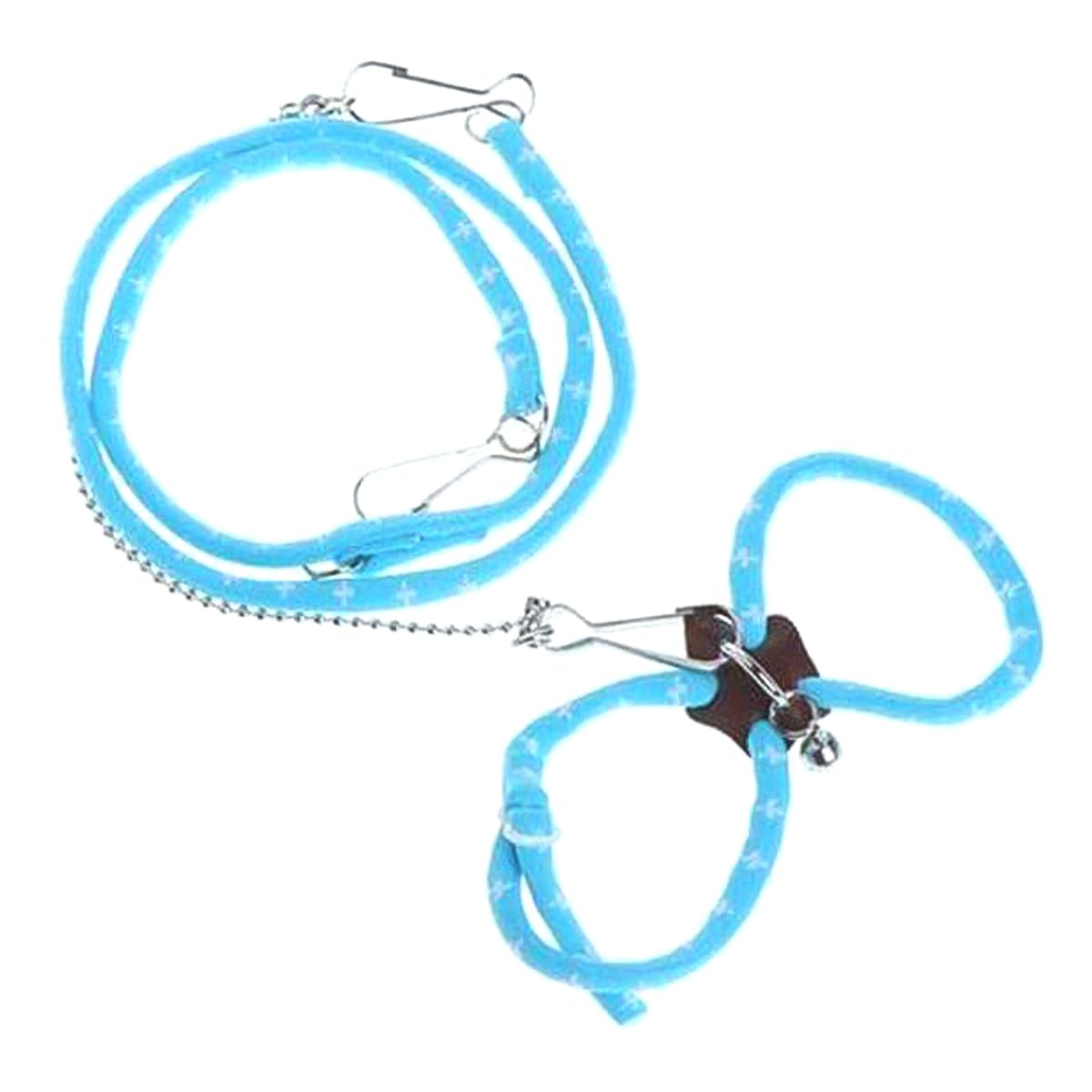 Ieron Adjustable Hamster Leash with Anti-Bite Walking Rope and Safety Bell - Image 2