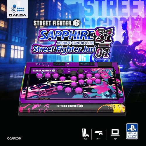 Qanba Sapphire S1 Juri Edition Leverless Controller